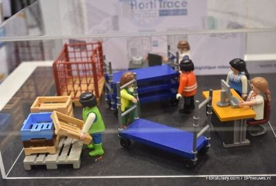 Détail du stand HortiTrace à IPM en 2020