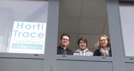 L'équipe HortiTrace nouvellement installé au 1 rue Alexandre Fleming à Angers